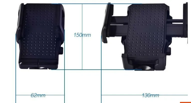 Универсальный двойной USB 2 Порты и разъёмы автомобиля Зарядное устройство Держатель для Huawei P8 Lite P9 P10 плюс 360 вращающихся сотовый телефон крепление стенд