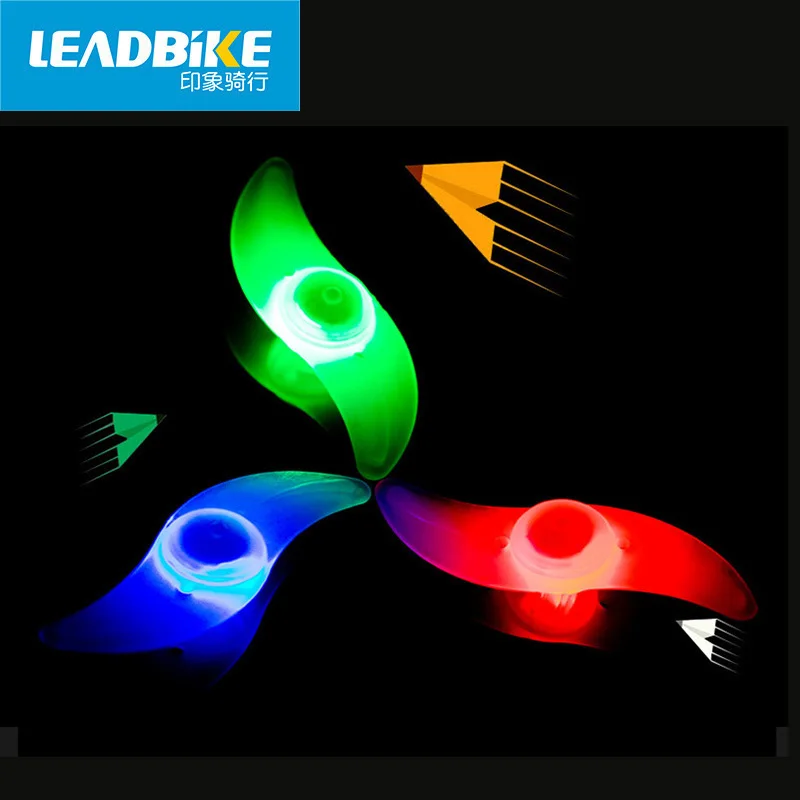 Светодиодный фонарь LEADBIKE, велосипедный светильник, Аксессуары для велосипеда, велосипедное колесо, спицы, цвет Eclairage Velo Luz De Bicicleta Bisiklet Aksesuar