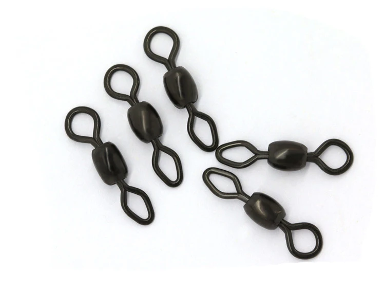 200 шт./лот латунный кран поворотный Медный + нержавеющая сталь рыболовный крючок