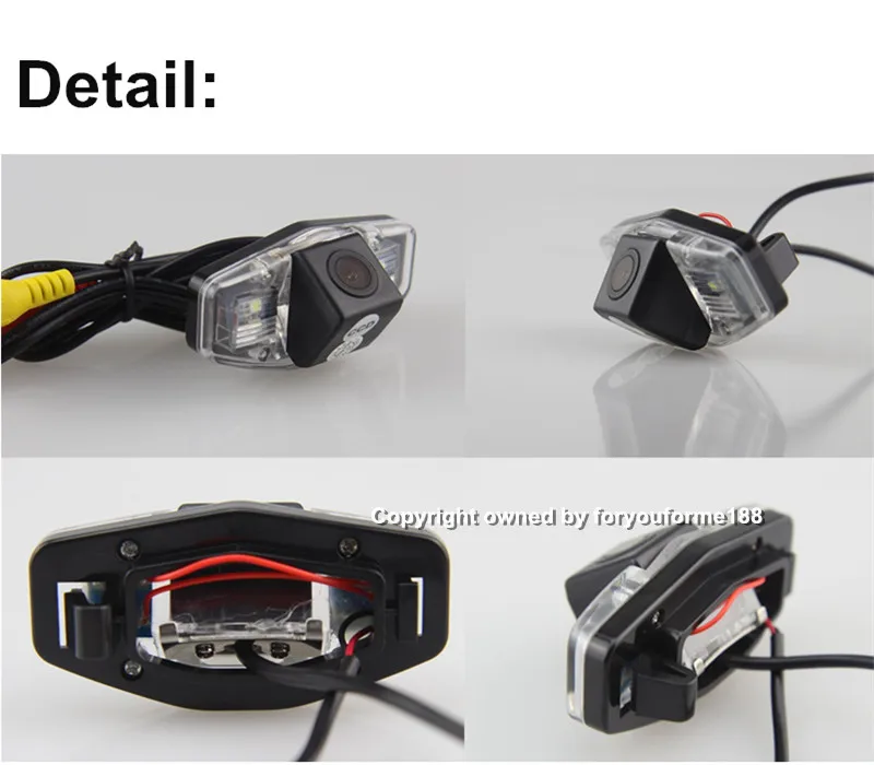 Зеркало с монитором автомобиля 4 3 дюйма TFT ЖК экран HD ночное видение камера