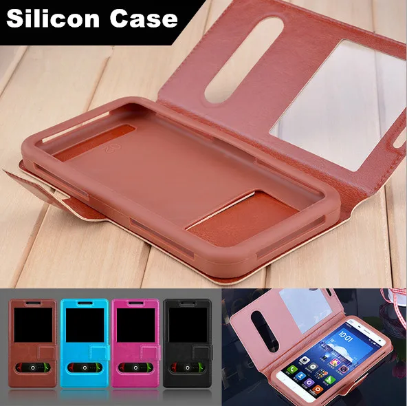 В наличии! Новые чехол для DNS S4501 универсальный 4.5 &quot мода стенд флип фолио кожаный