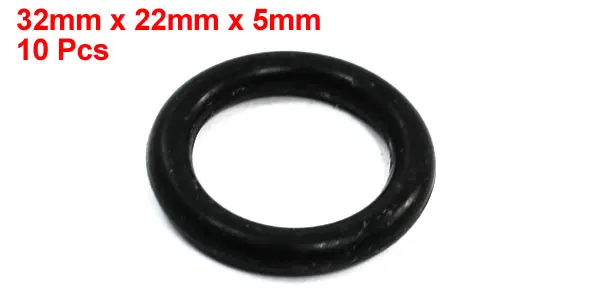 H x10 5mmx22mmx32mm Uxcell 10 шт. 5 мм механические черные Nbr уплотнительные кольца уплотнительные шайбы Id. | 10 мм | 15 мм | 16 мм | 17 мм | 18 мм | 20 мм | 22 мм | 24 мм | - Цвет: H x10 5mmx22mmx32mm