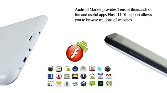 Подарок Bluetooth 9 дюймов Android 4,2 Allwinner A23 Cortex A8 512MB 8GB емкостный экран дешевый планшетный ПК