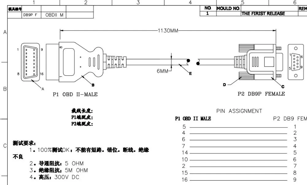 Скидка 15% 1 шт. высококачественный OBD 2 16Pin-DB9 Серийный авто аксессуары разъем OBD2 RS232 9pin кабель диагностический сканер Интерфейс