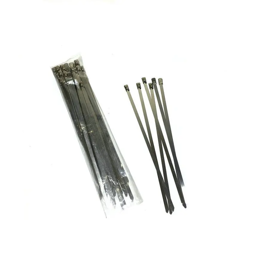 Металлическая кабельная стяжка из нержавеющей стали диаметром 5X300 мм 50 шт.|tie