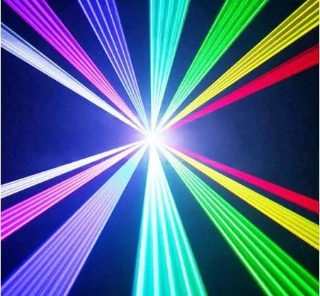 Высокая Мощность Лазерный фонарь разноцветный 6 Вт Лазерный проектор rgb DT40K pro R 637nm/1,5 W, G2W, B2.5W+ кейс