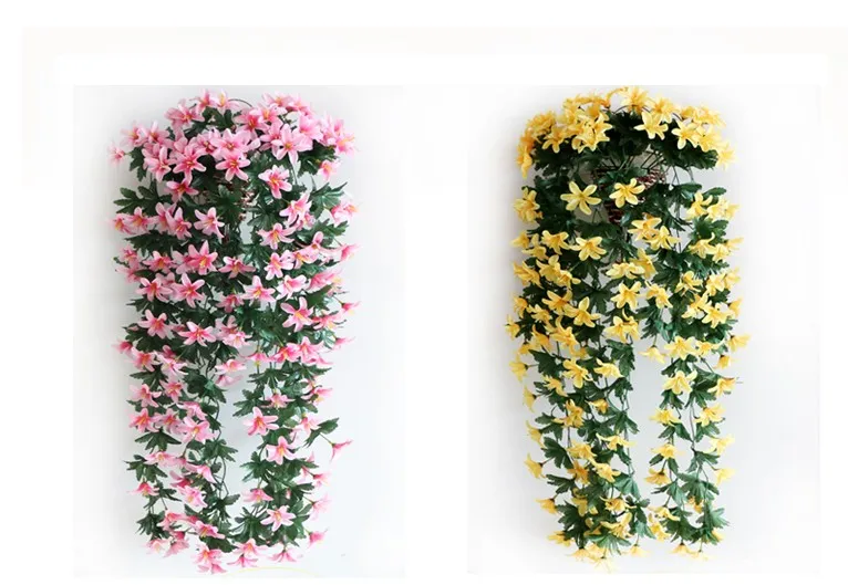 

Creative DIY Artificial wall flowers lily for Houseware Decor Romantic Wedding Party Flowers Wreaths wholesale 2016 spring