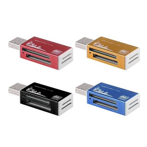 USB 2,0 все в 1 мульти карта памяти считыватель для картридер 2 микро-sd TF M2 MMC MS Pro