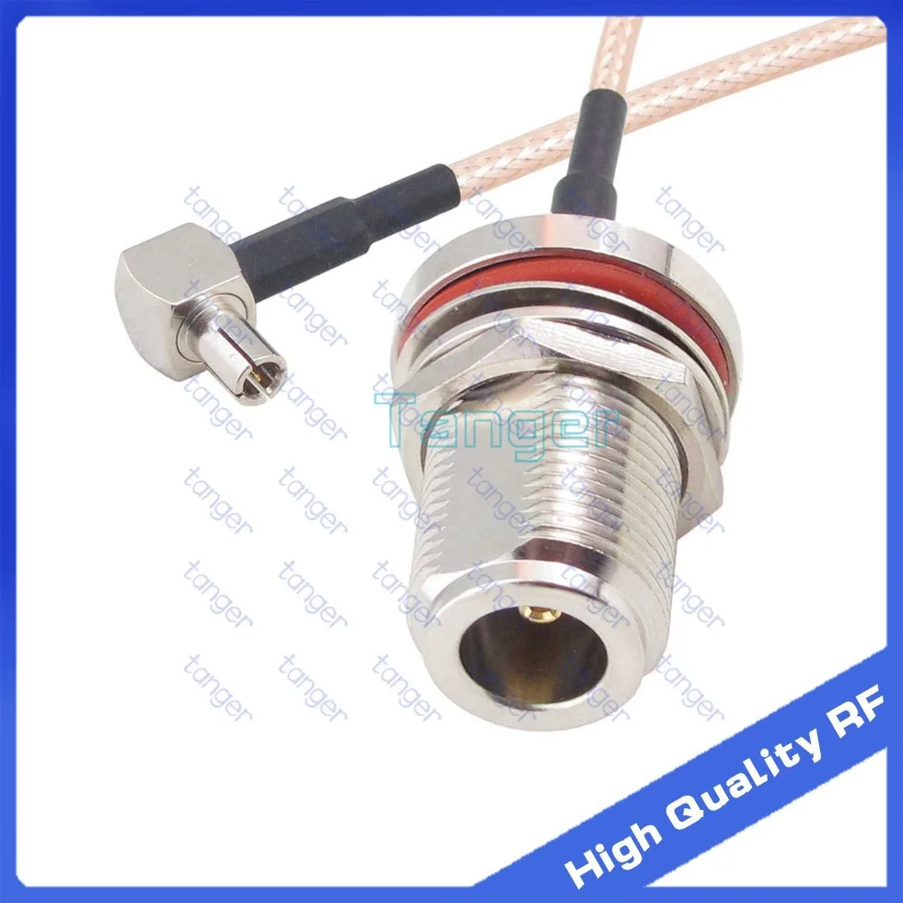 TS9 мужской правый угол для N женский с гайкой RG-316 радиочастотный коаксиальный