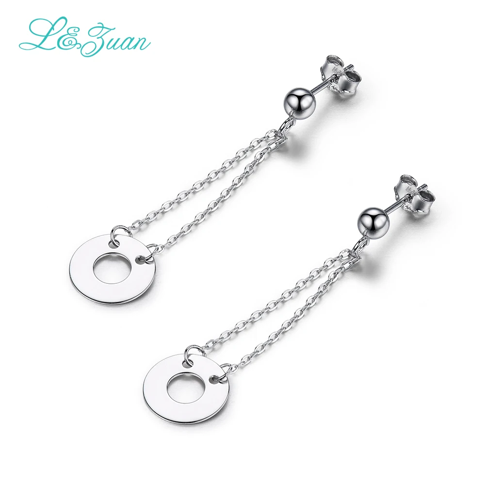 L &amp zuan модные выразительные стильные круглые ювелирные изделия из стерлингового