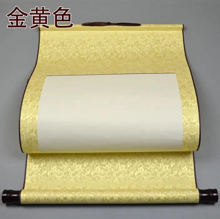 Бумага для китайской живописи каллиграфия в рамке прокрутка четыре фута полная