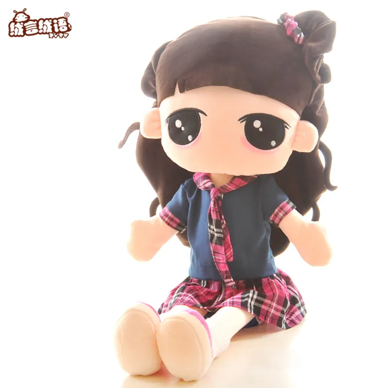 RYRY 58 см мягкие маленьких девочек плюшевые игрушки куклы для юлия подарок 3 цвета и