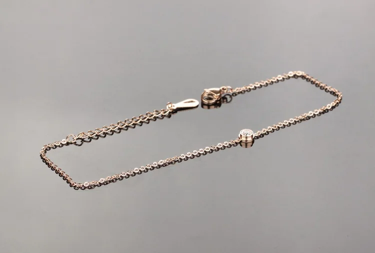 Браслет на ногу с кристаллами для милой девушки цепочка покрытая розовой кожей