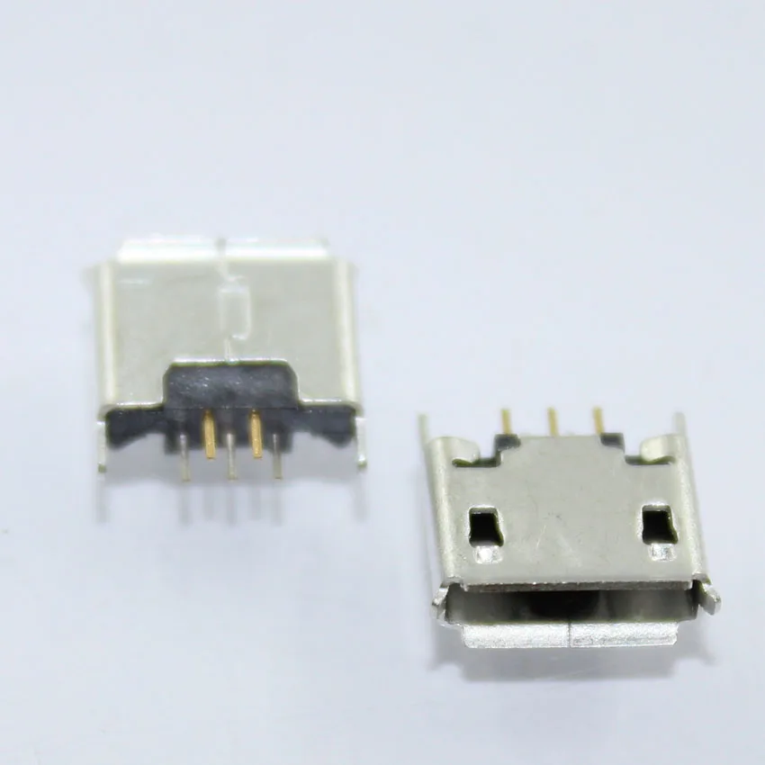cltgxdd 10pcs DIP 5pin Micro USB Jack Square port Vertical data charging female socket jack 180 degree | Обустройство дома