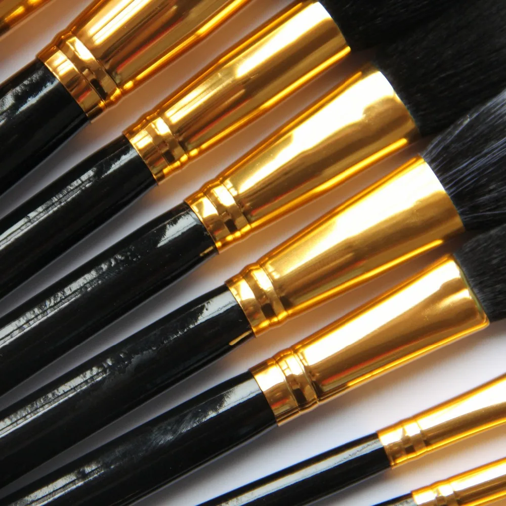 2017 новое поступление 15 шт Кисти Профессиональный набор кисточек для макияжа