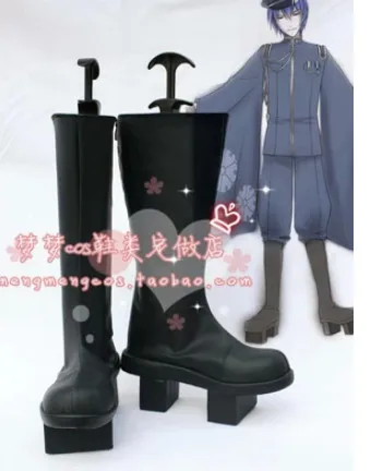 Vocaloid Kaito кагамине лен/Рин Мику Senbonzakura японские кимоно обувь для косплея высокие сапоги