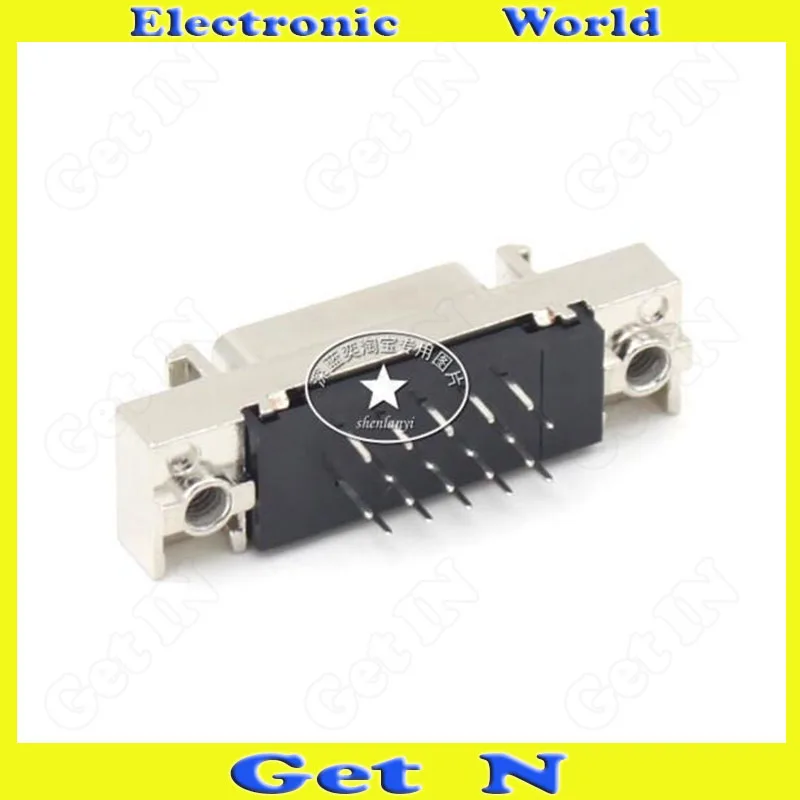 10 шт. SCSI головка SCSIICN20P Женская прямая вилка CN20P Женский адаптер 180 градусов|adapter