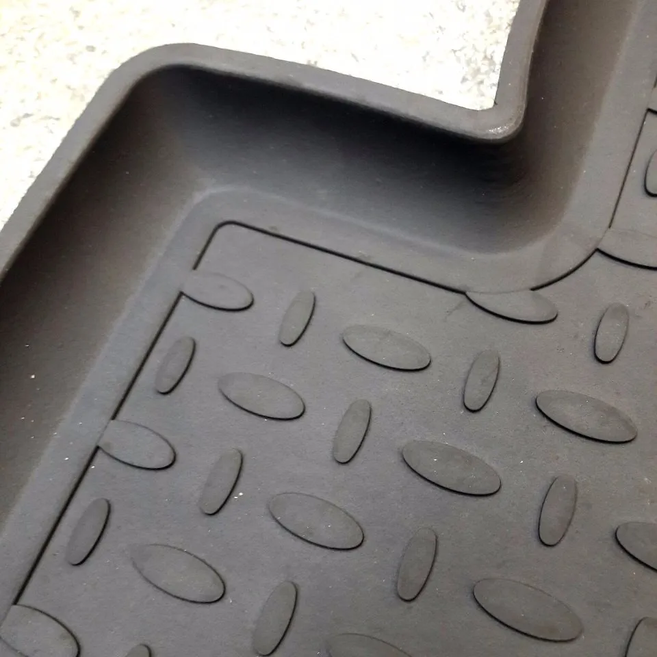 Резиновые коврики для Kia Cerato II (2009 2012) с высокими бортиками (Seintex 01482)|rubber floor mat|floor