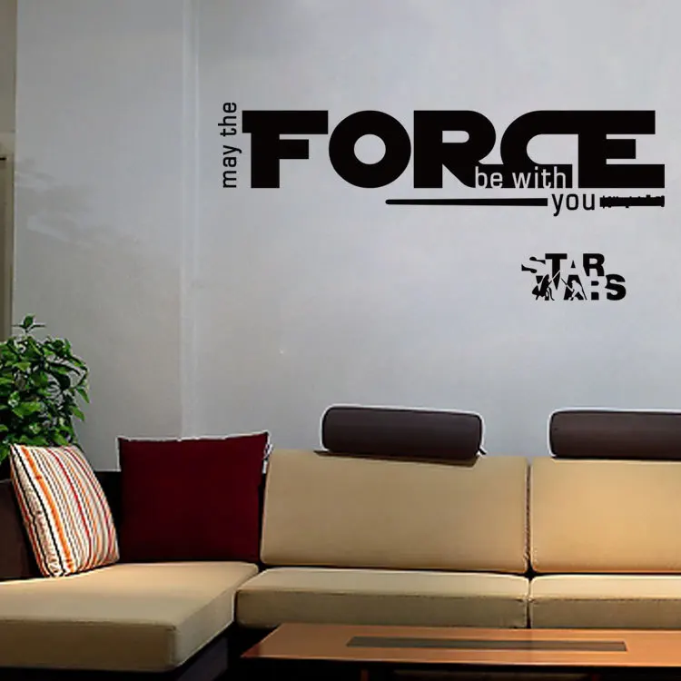 W-31 звездные войны персонажи из мультфильма стикеры спальня cалон плакат детская