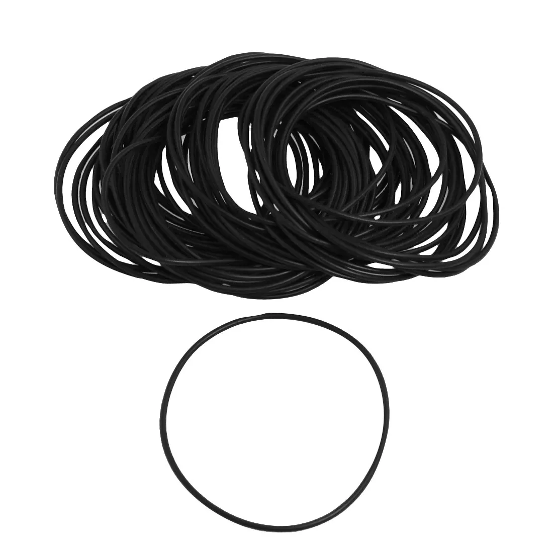 Ex50 1.5x50x53mm Uxcell 50 шт./лот 1,5 мм черный Нитриловый каучук Уплотнительные Кольца Сальник идентификатор прокладок 42 | 47 мм | 53 мм | 85 мм Лидер продаж - Цвет: Ex50 1.5x50x53mm