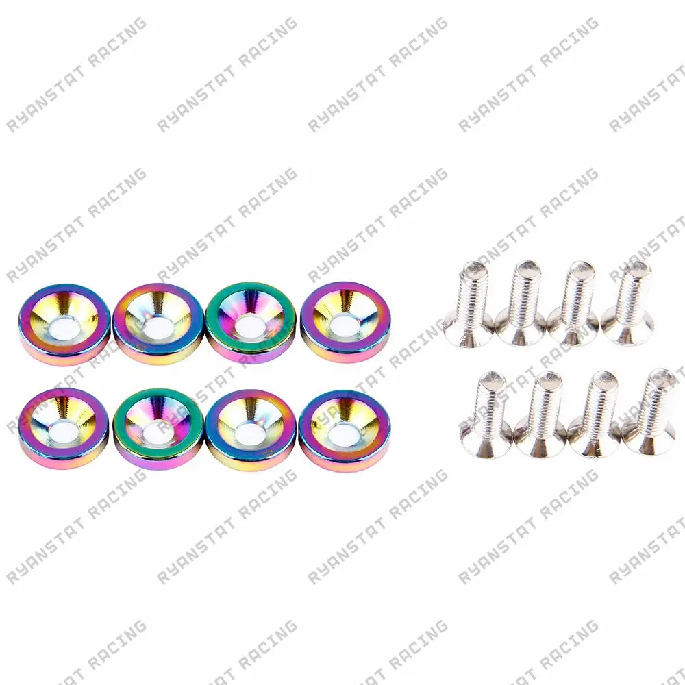 Алюминиевые Neo хромированные омыватели и болты 1 комплект = 8 шт. для Honda Civic N EA010