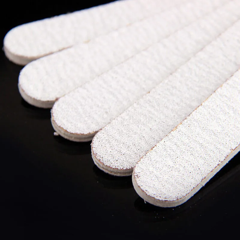 50 шт. пилки для ногтей от поставщика Профессиональная пилочка дизайна серая