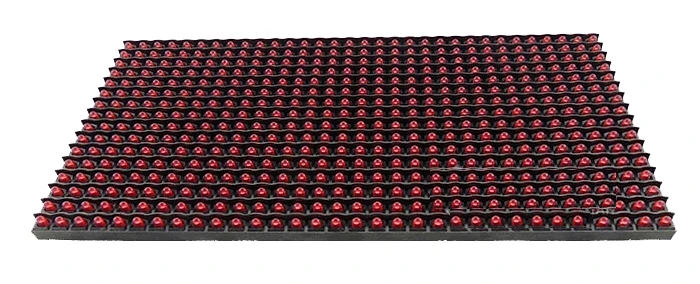 TEEHO Бесплатная доставка полуоткрытый p10 красный светодиодный модуль 320x160 мм 32x16 пикселей полуоткрытый красный светодиодный модуль от AliExpress WW
