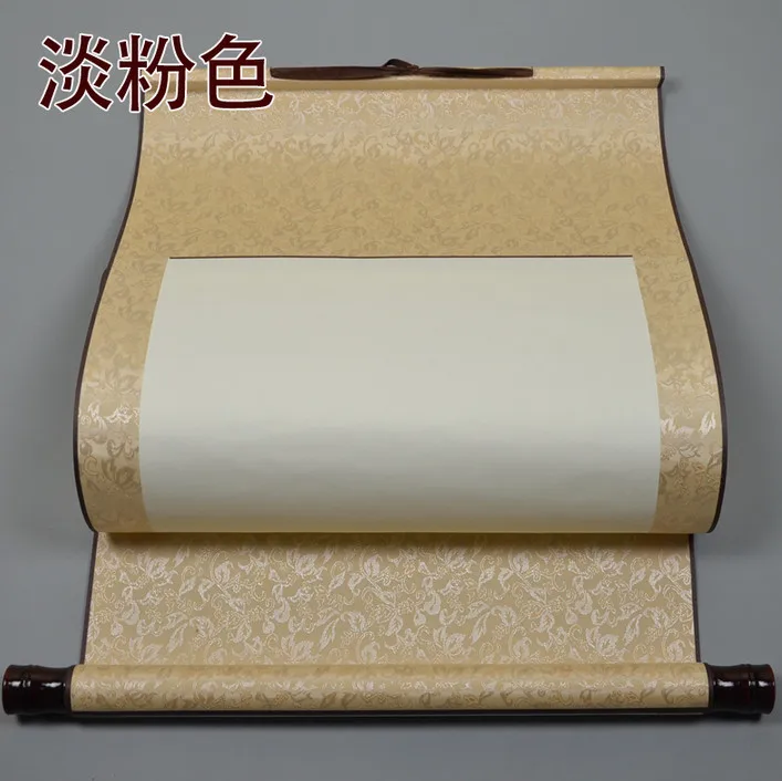 Китайская живопись бумага в рамке каллиграфия прокрутка пустая четыре фута