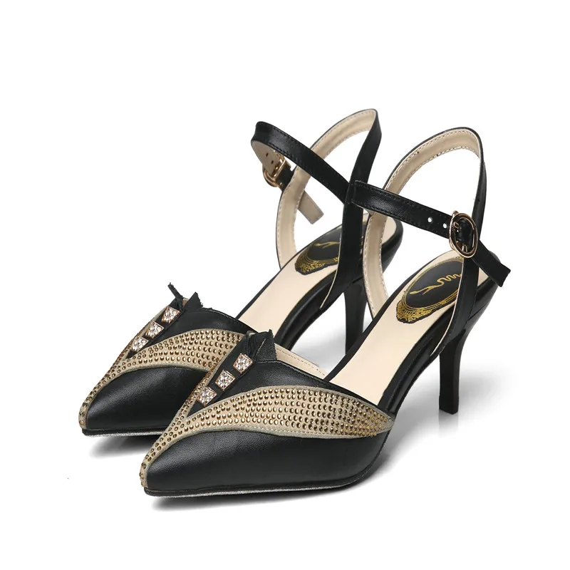 Shoe'n сказка большой бренд женщинам указал ног 34 43 из натуральной кожи