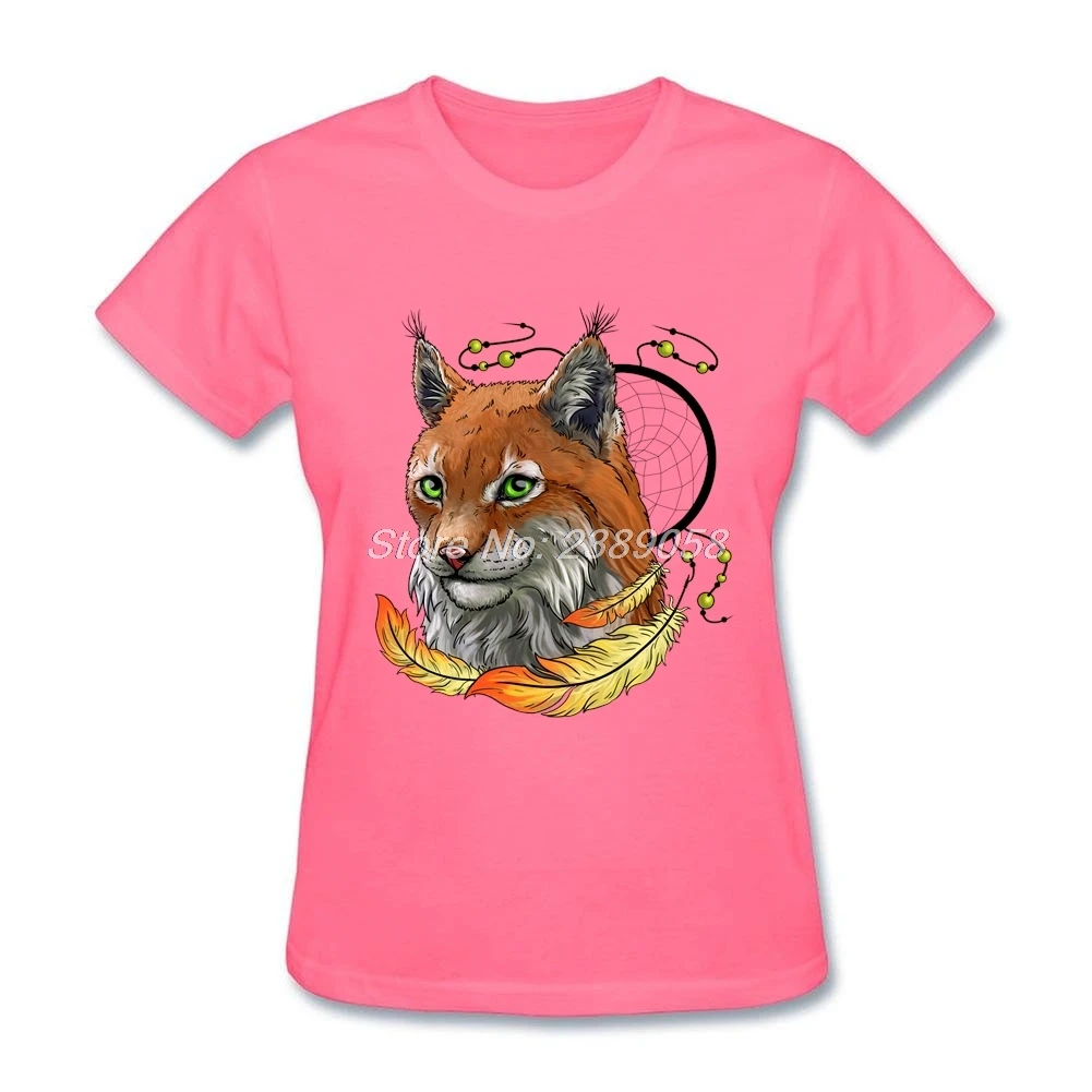 Женская футболка с персонажами из мультфильмов индийская Линкс футболки одежда