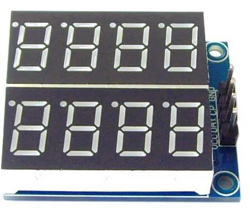 

Free Shipping!!! Eight / serial interface / bright red / digital display module / 74HC164 drive /Electronic Component