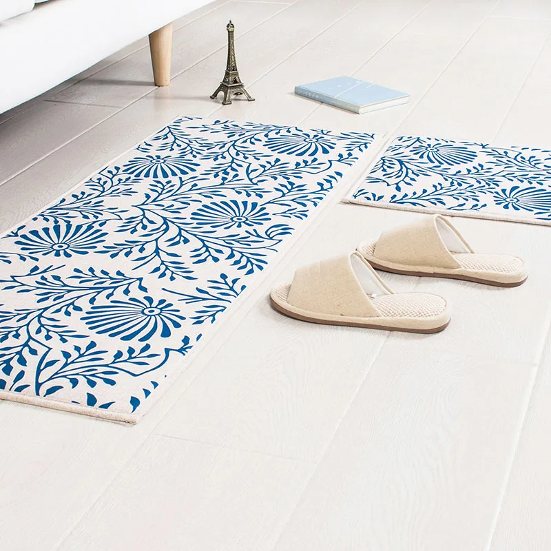 Оптовая продажа творческие садовые цветы и простой двери Коврики абсорбент S