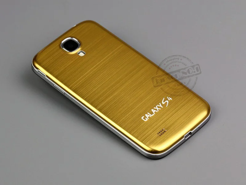 Для samsung I9600 G900H G900F Galaxy S5 SIV металлический чехол-накладка на заднюю батарею для замены золотого цвета