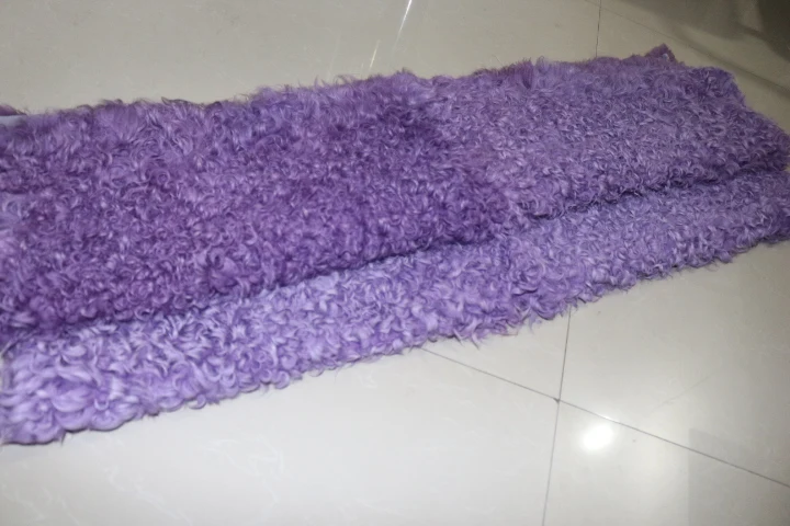 Top Quality and factory Price little lamb short curly hair Fur Skin plate | Дом и сад