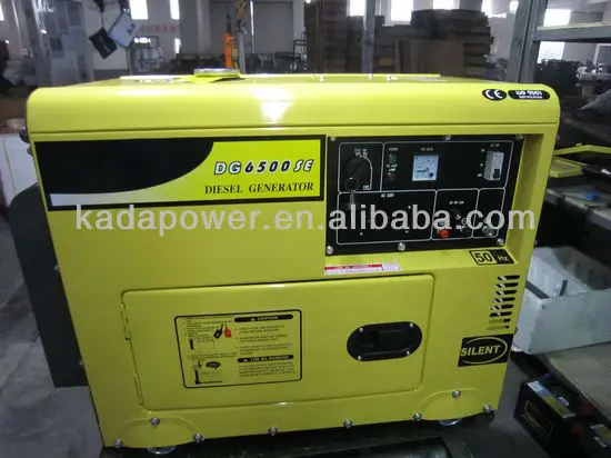 Бестселлер! POWERGEN с воздушным охлаждением портативный дизельный генератор 5 кВт
