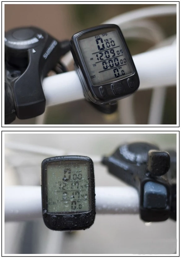 Водонепроницаемый Многофункциональный велосипедный компьютер Спидометр