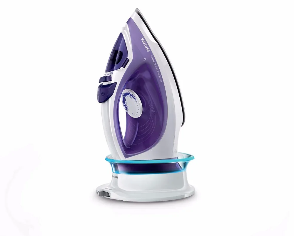 Philips Easyspeed plus cordless Беспроводной паровой утюг Подача пара 35 г/мин удар 150г