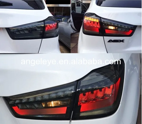 

2012-2014 Year For Mitsubishi Outlander Sport ASX RVR LED Rear Lamps Tail Light Smoke Black Color YZ