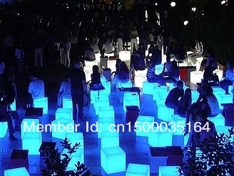 Светодиодный светильник с подсветкой! Водонепроницаемый 40*40*40 см светодиодный куб с пультом дистанционного управления, светодиодный светильник, светодиодный светильник