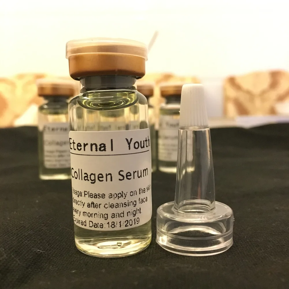 5x10 мл мощная коллагеновая Сыворотка для роста жидкость укрепляющая лифтинг лица