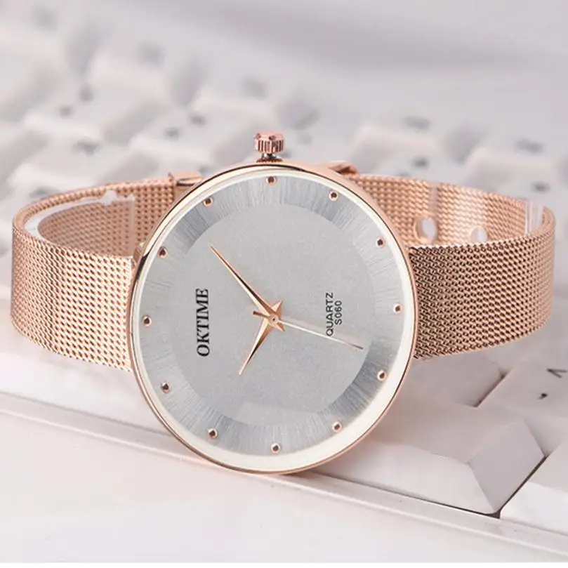 2017 Horloges Топ бренд класса люкс мужские дешевые золотые часы Дата женские
