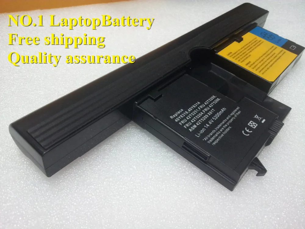 8-клетки Батарея для IBM ThinkPad X60 X61 планшетный ПК X60T X61T 93P5031 93P5032 АСМ 42T5209