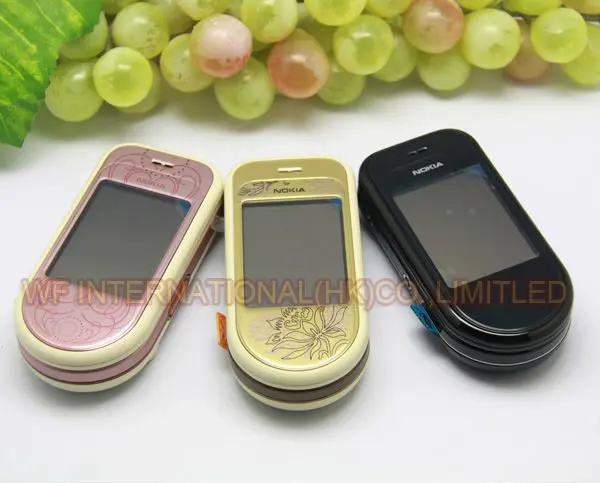 Отремонтированный Мобильный телефон NOKIA 6700c 6700 классический мобильный телефон Золотой 3G GSM разблокированный и русская клавиатура