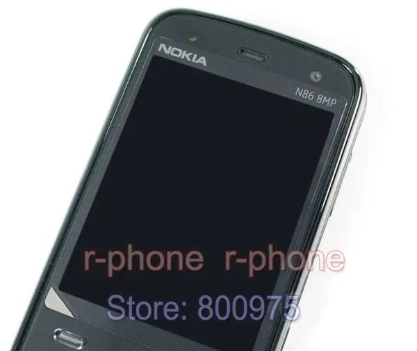Nokia N86 мобильный телефон разблокирован 8MP wifi Bluetooth N86 3g мобильный телефон и 1 год гарантии
