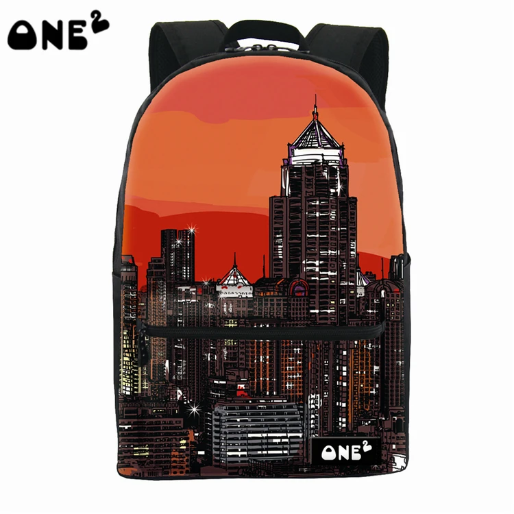 ONE2 дизайн архитектурный шаблон для отдыха рюкзак красивый оптовая продажа из