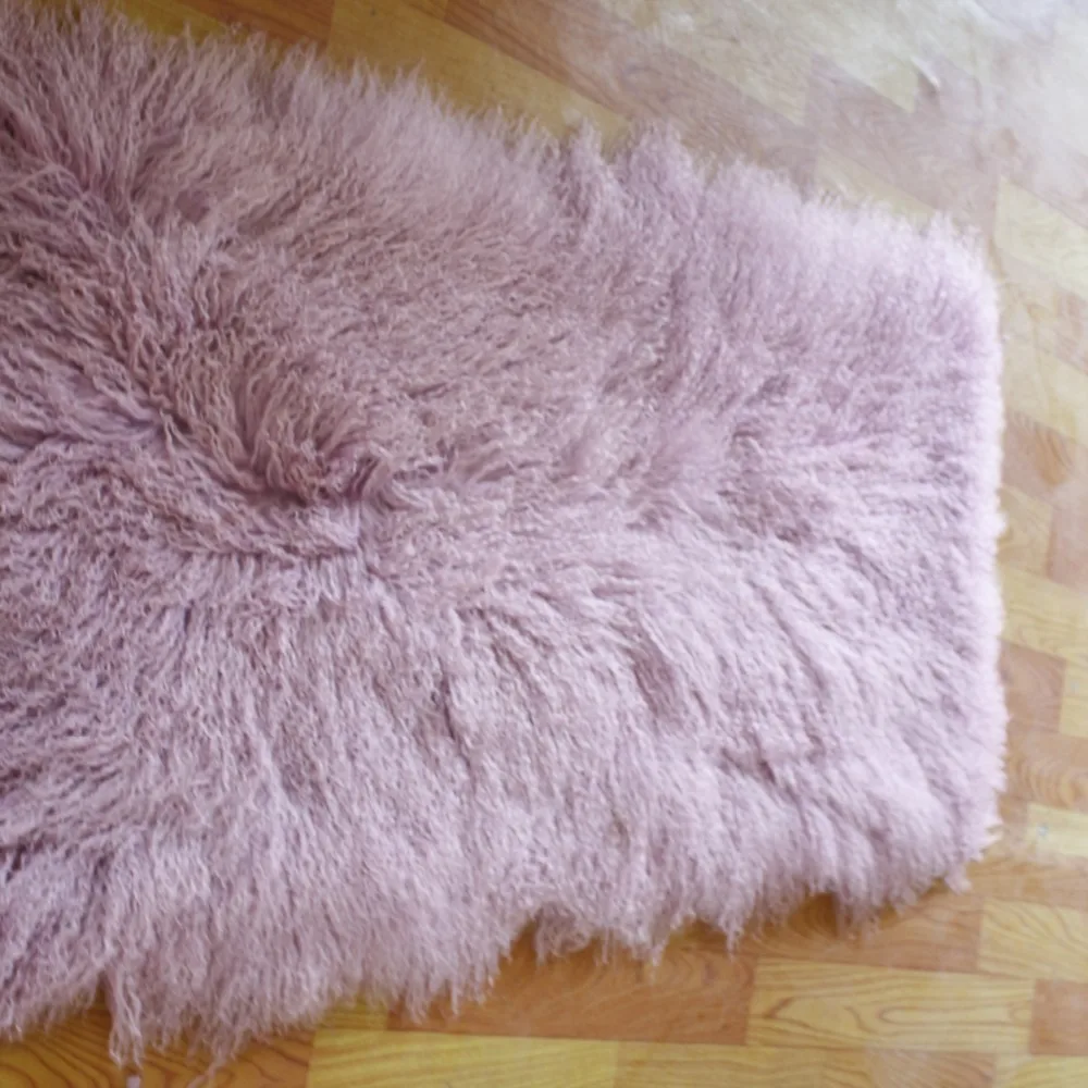 Натуральная монгольская овчина длинная шерсть меховая тарелка опт|fur plate|mongolian fur