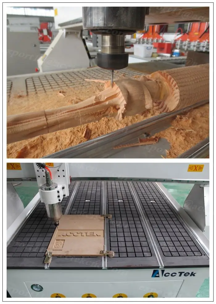 Гравировальный маршрутизатор / резки с реклама чпу 1300 * 2500 мм в лесу