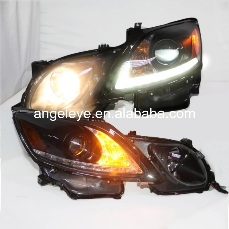 Для Lexus GS300 GS350 GS430 GS450 полоса 2006 2011 года светодиодный ная передняя фара SN|lexus gs300|lexus