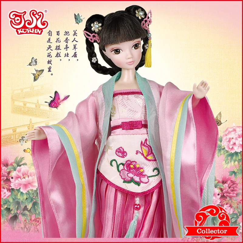 Китайская традиционная кукла-Young Wencheng #9098 | Игрушки и хобби