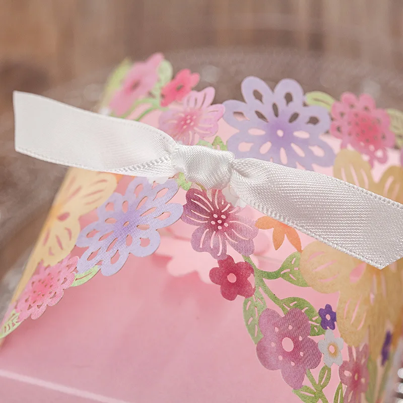 Лазерная резка цвет Флора свадьба конфеты коробка вечере подарочная | Дом и сад